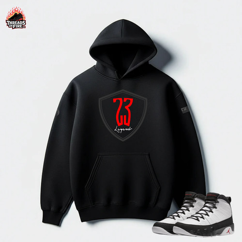 Legend black hoodie - black,