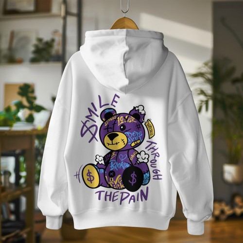 Men graphic pullover - graphic, hoodie
