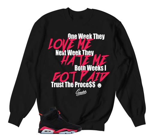 Sweatshirt match retro 6 - match, aj