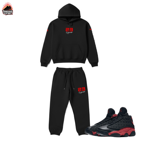 Medium black tracksuit - black, hoodie